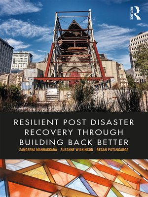 cover image of Resilient Post Disaster Recovery through Building Back Better